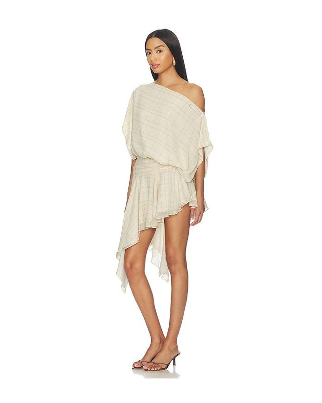 Lovers + Friends Natural Lucille Mini Dress