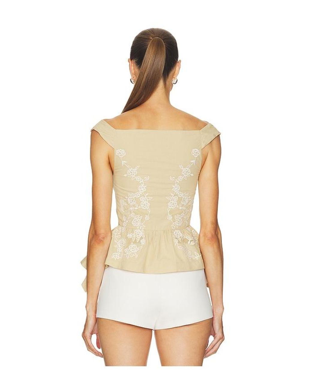 LPA White Isadora Top