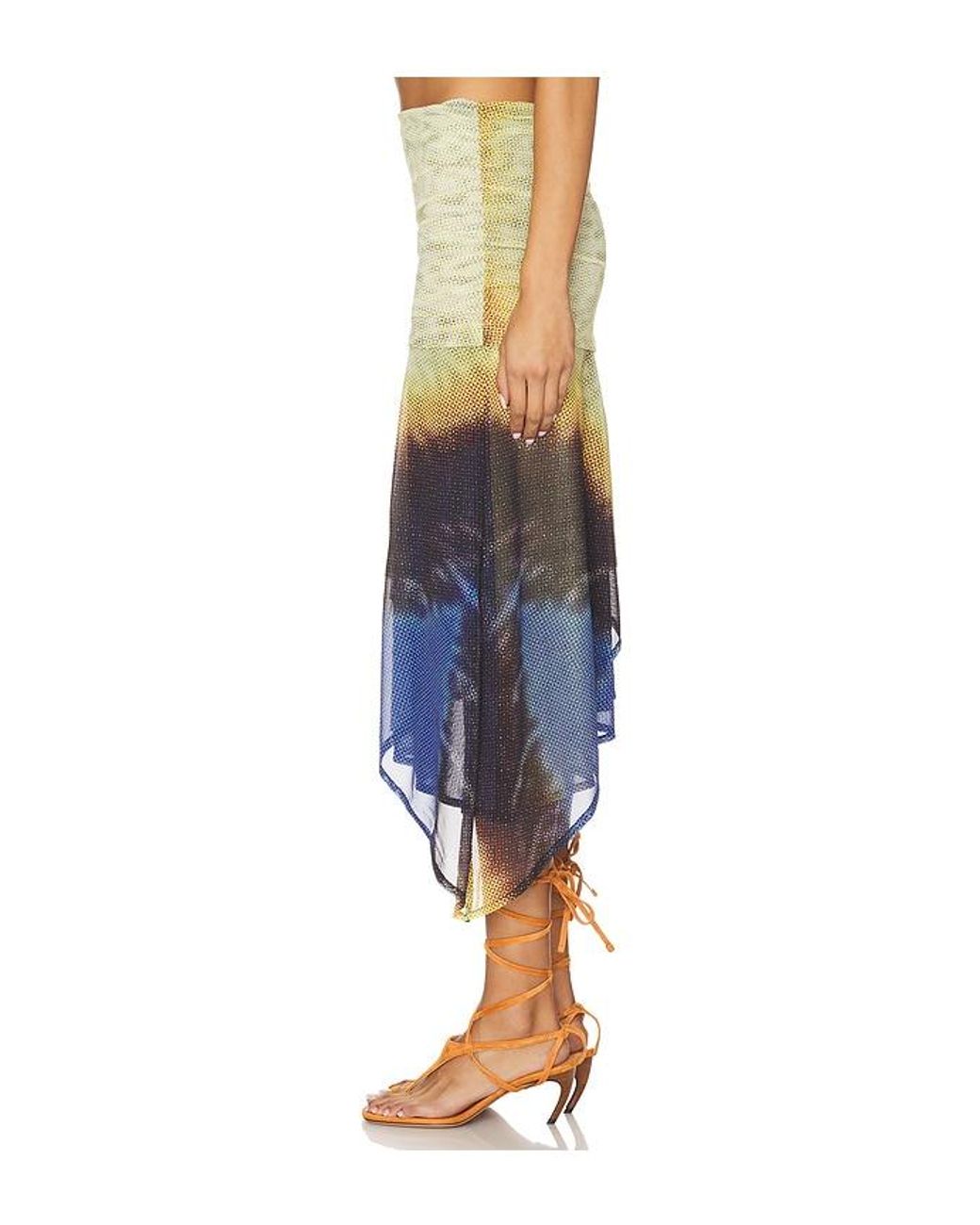 Feners Multicolor Festa Skirt Night