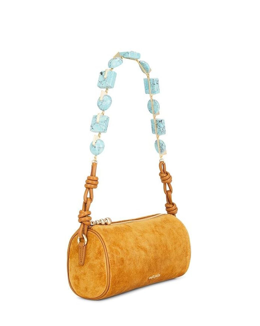 Cult Gaia Orange Zozina Shoulder Bag