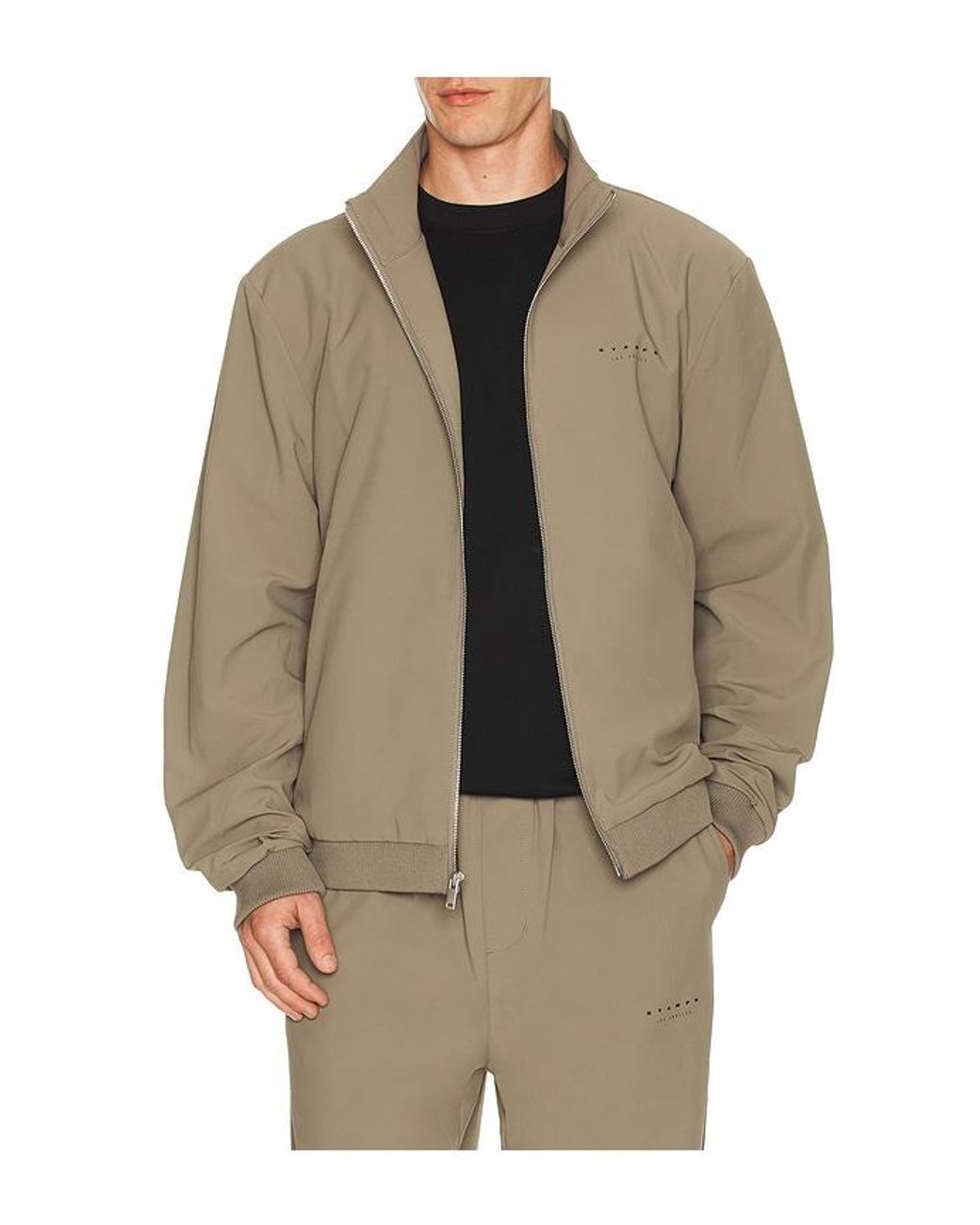 Stampd Natural Nylon Track Jacket for men