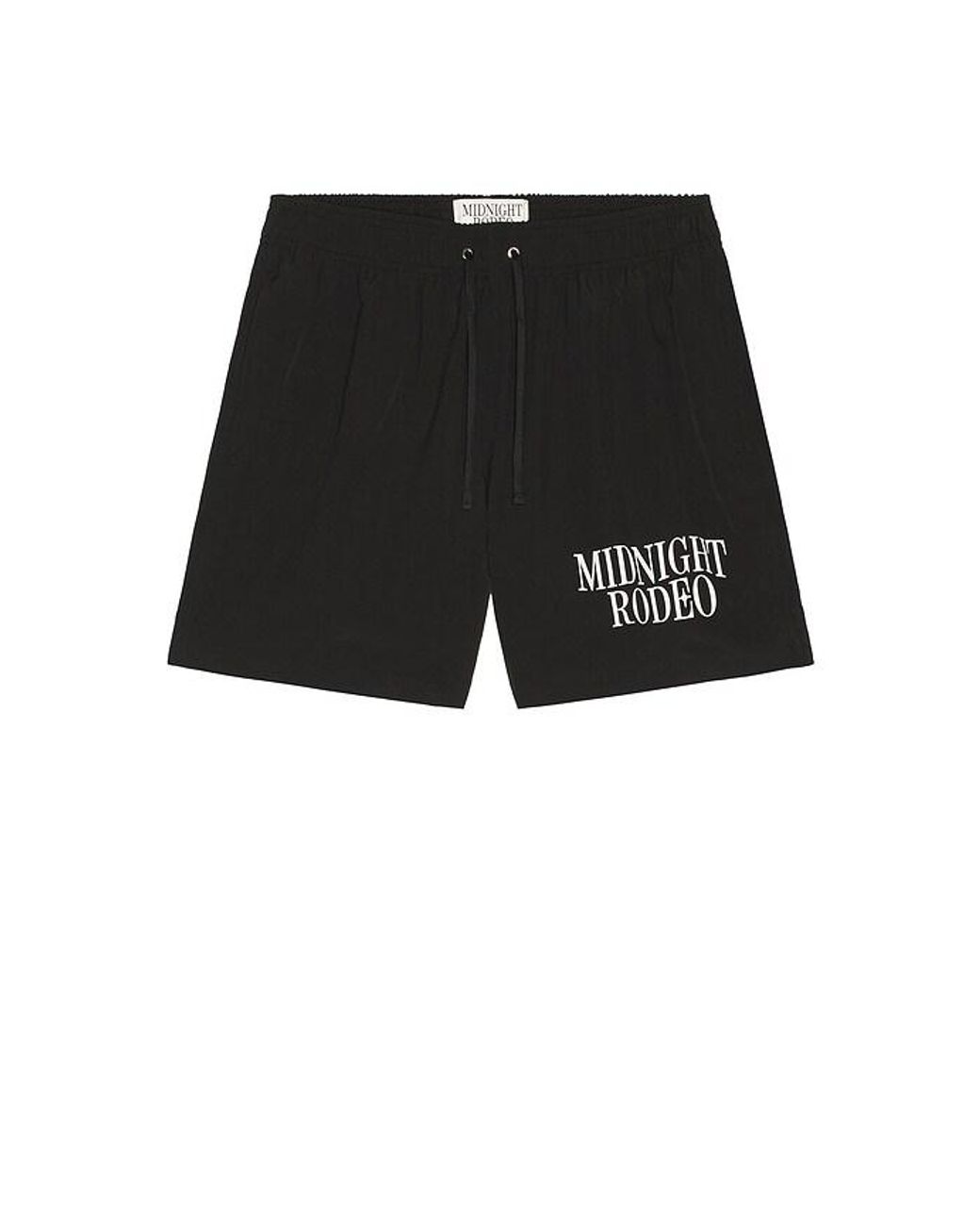 MIDNIGHT RODEO Black Mr Swim Short for men