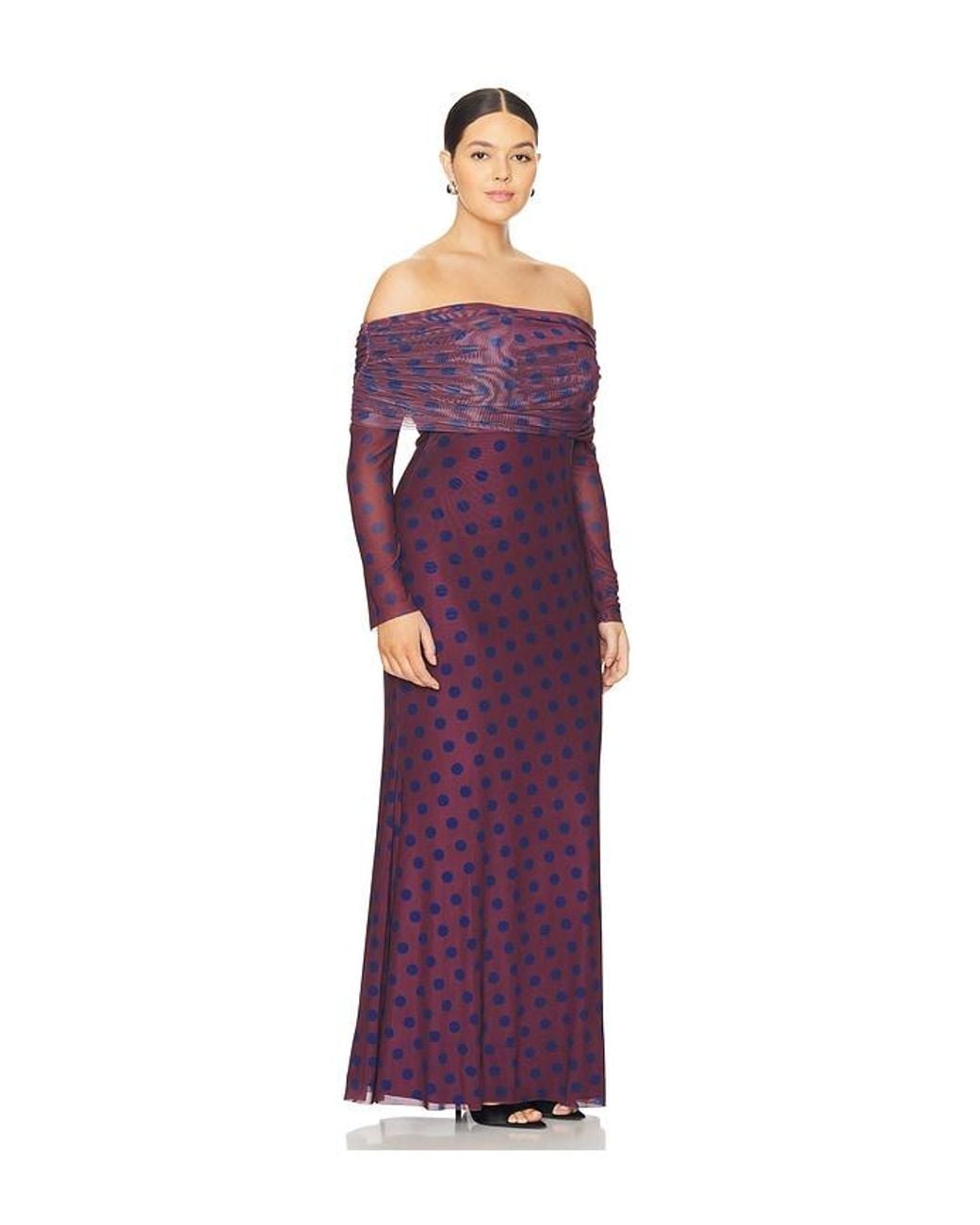 AFRM Purple X Revolve Thelma Dress