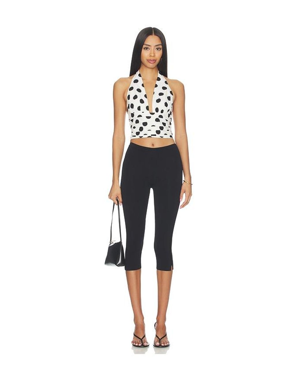 Sans Faff Blue Carlo Halter Top
