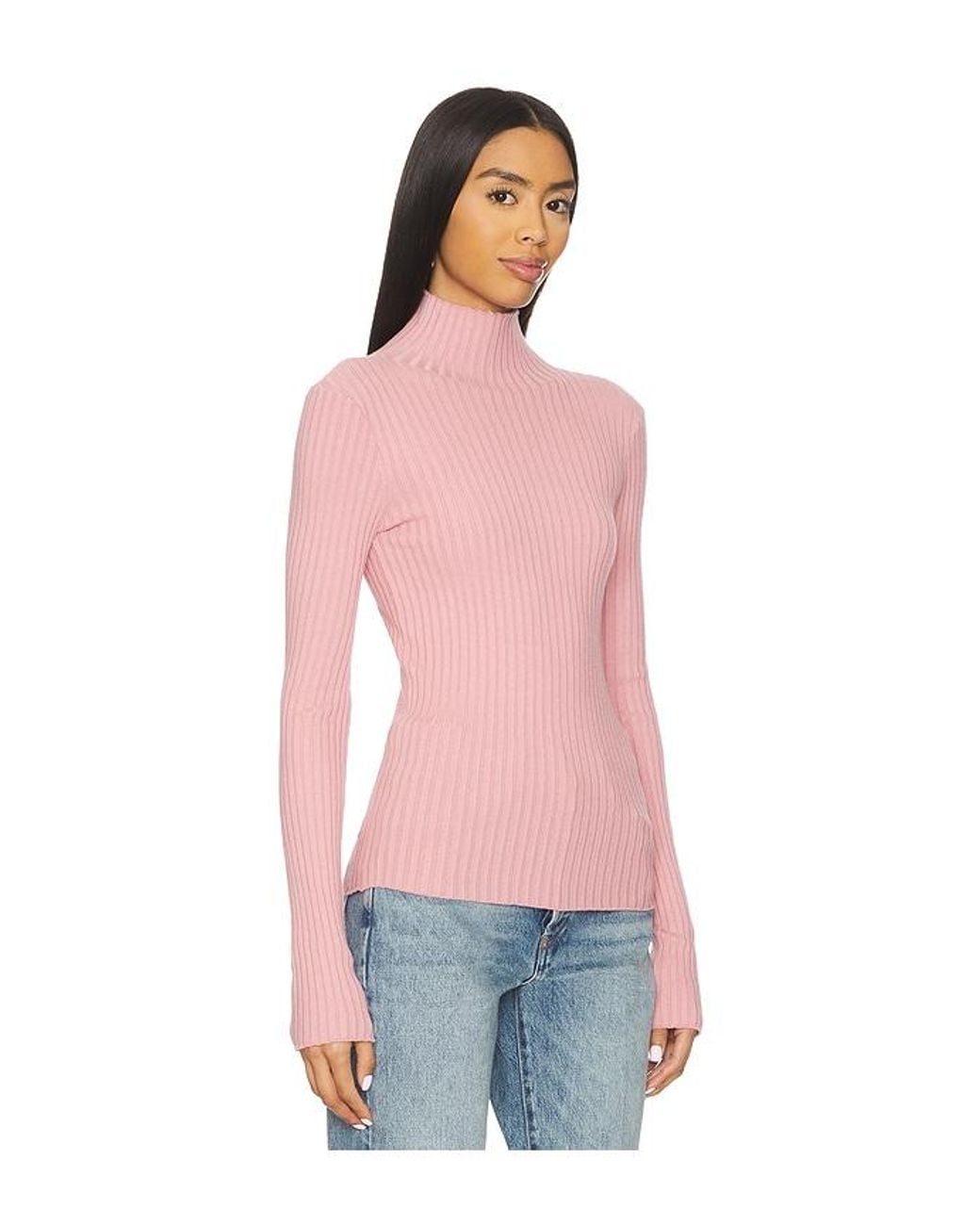 Lovers + Friends Blue Magnolia Turtleneck