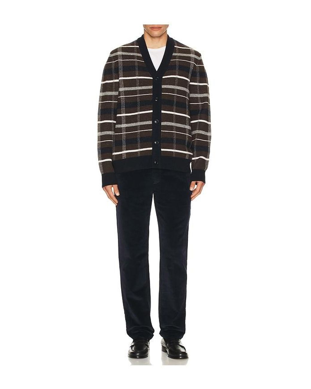 Barbour Black Kane Knitted Cardigan for men