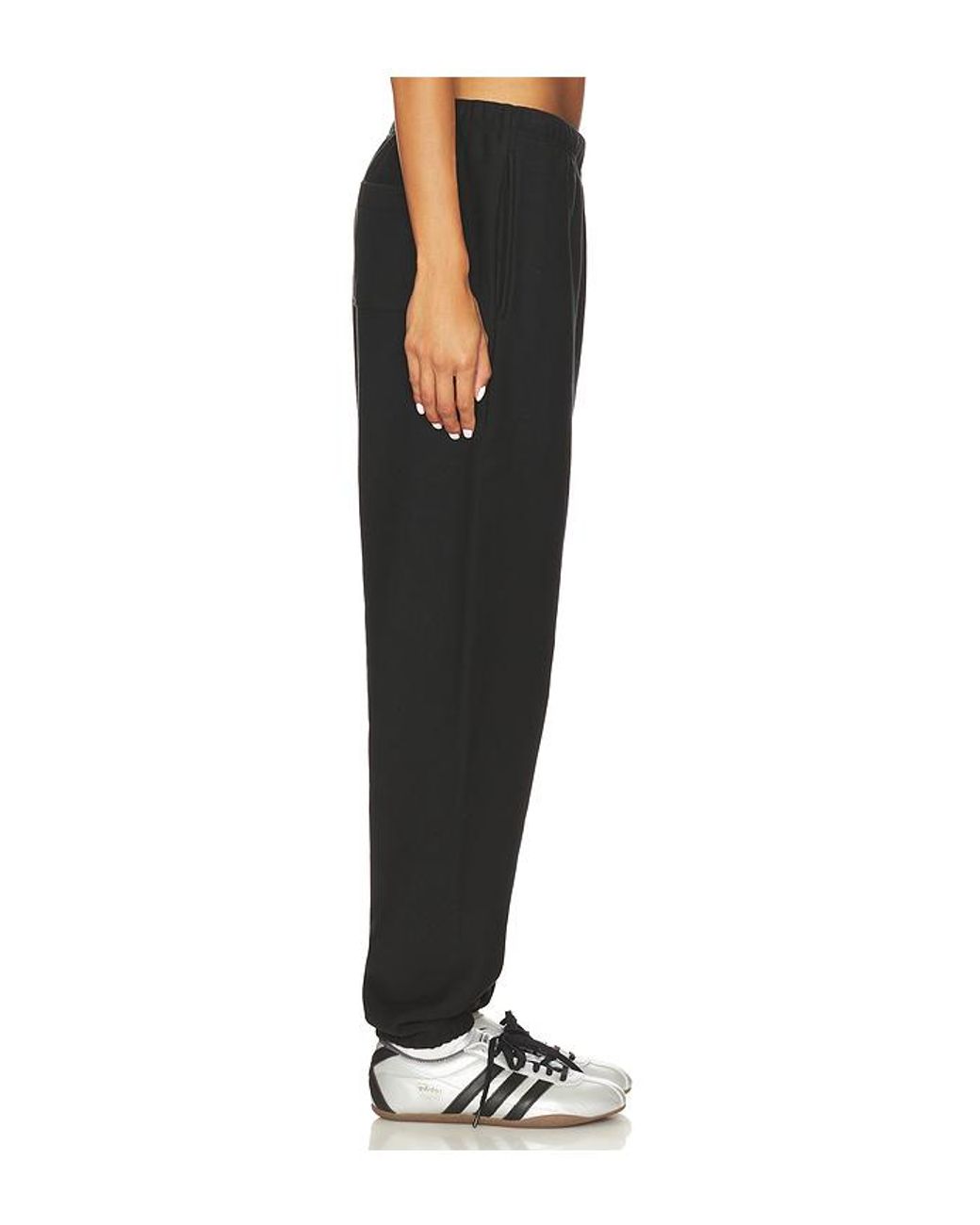 Champion Black Essentials Reverse Weave Cinched Bottom Sweatpant