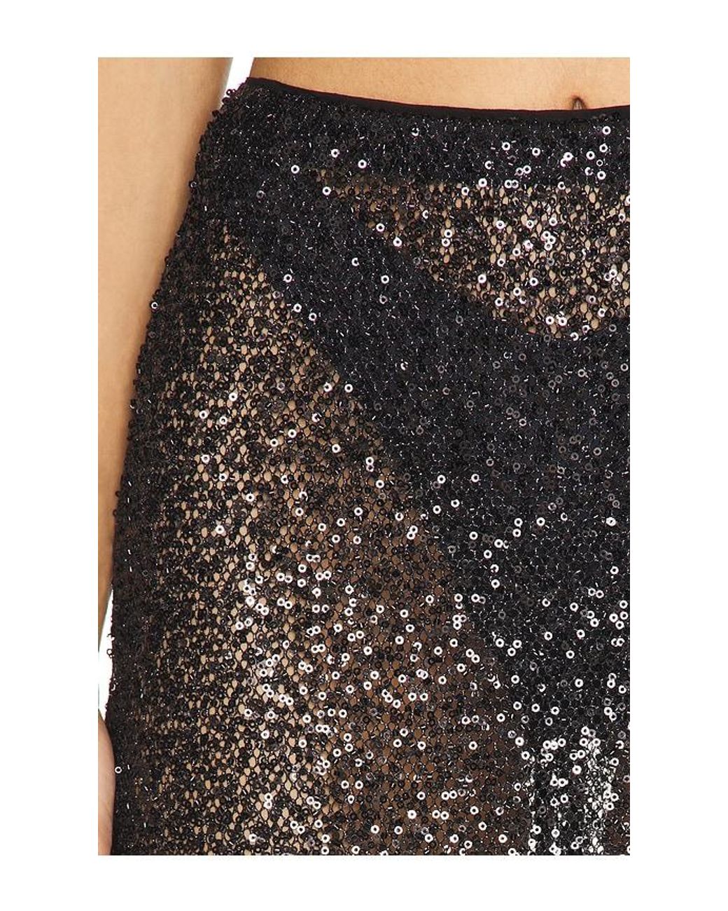 Nbd Black Shanti Maxi Skirt