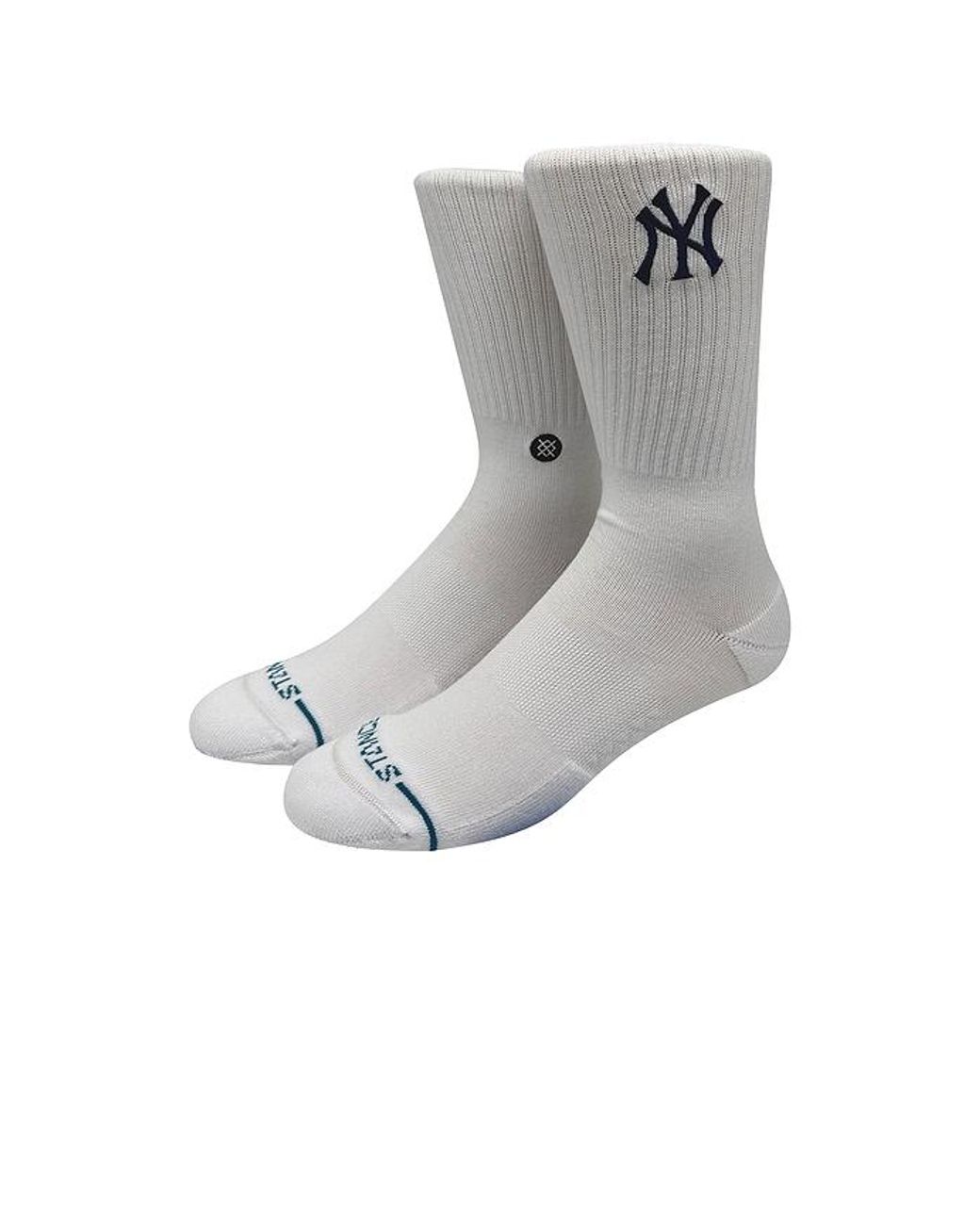 Stance Gray New York Yankees Crest Socks for men
