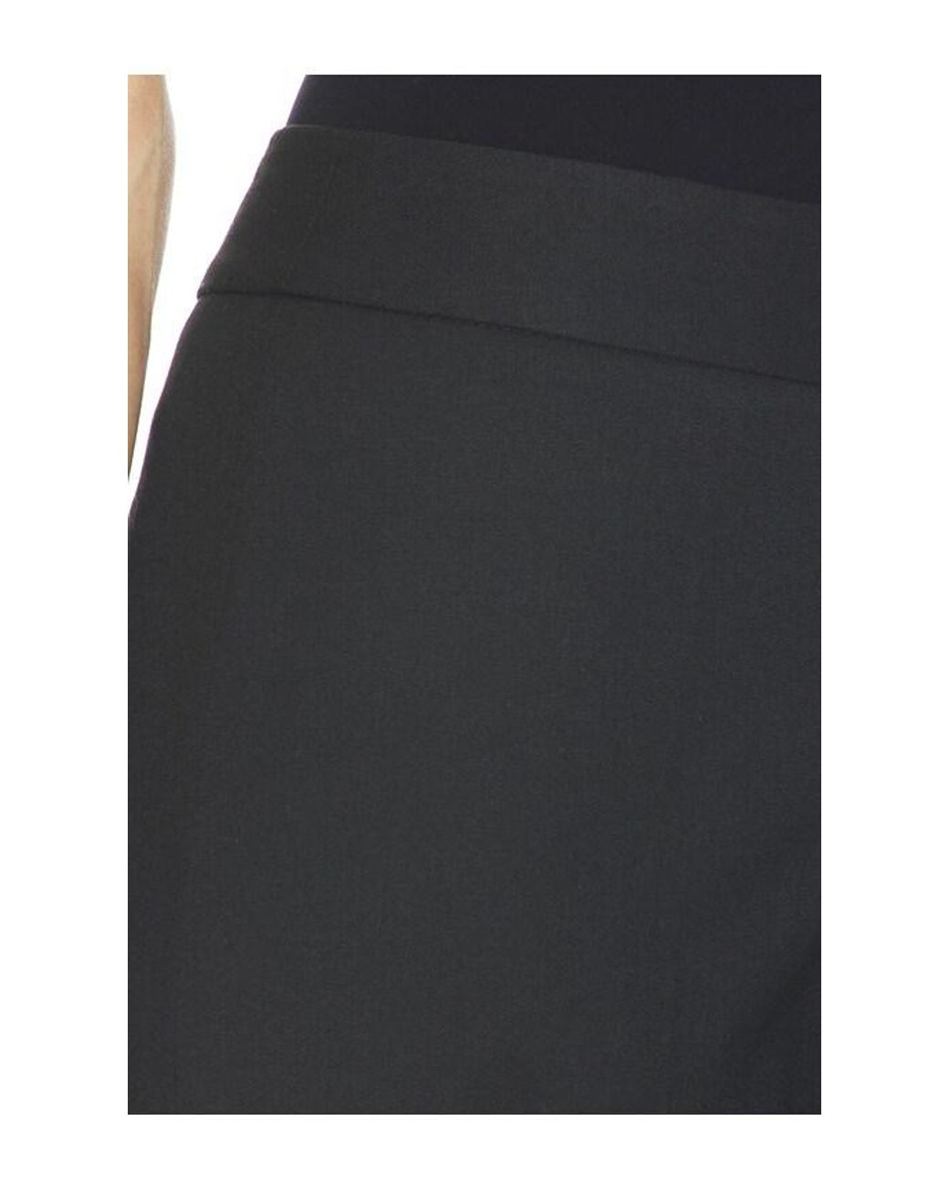 Smythe Black Cuffed Flood Pant
