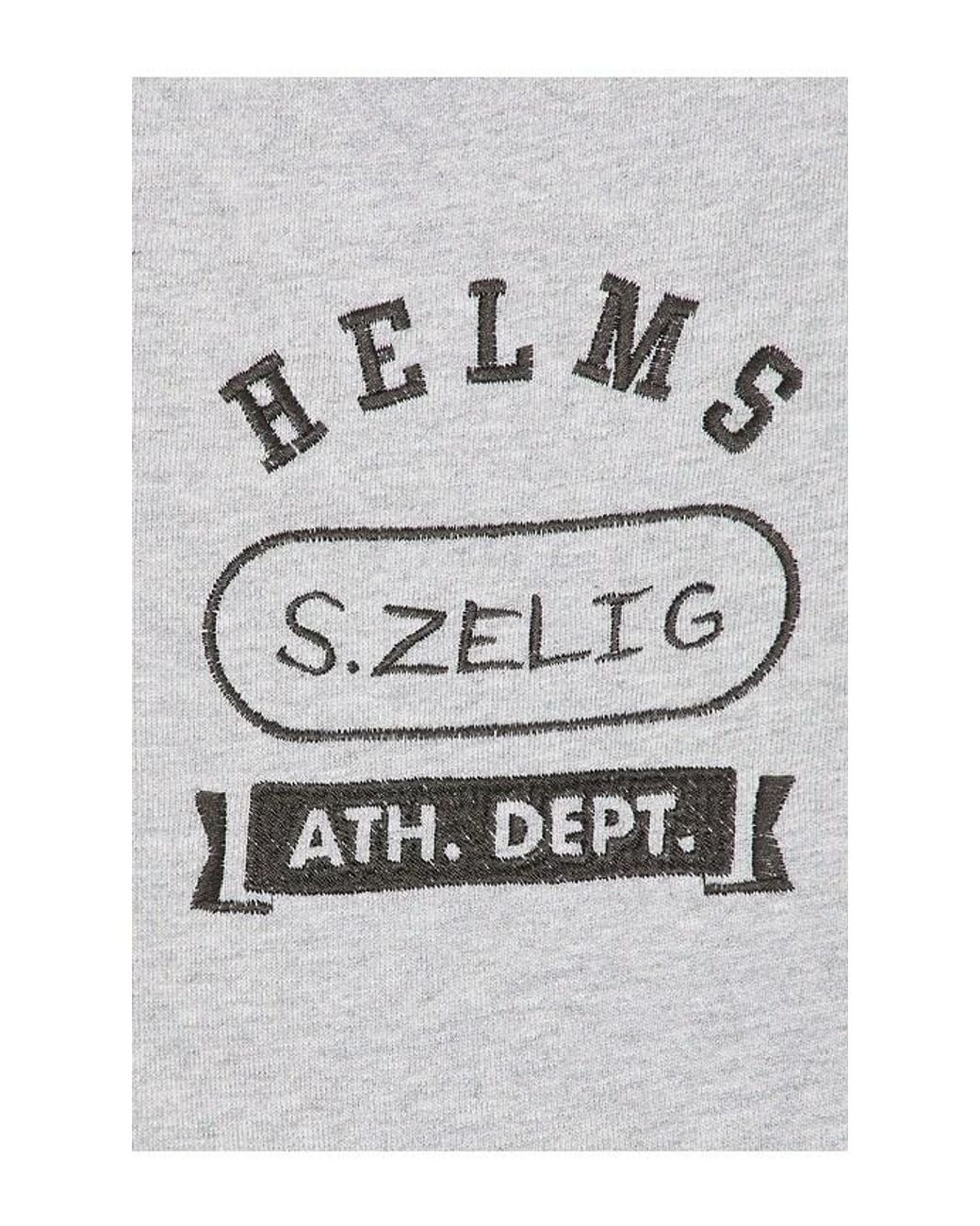 Samuel Zelig White Varsity Sweatpant for men