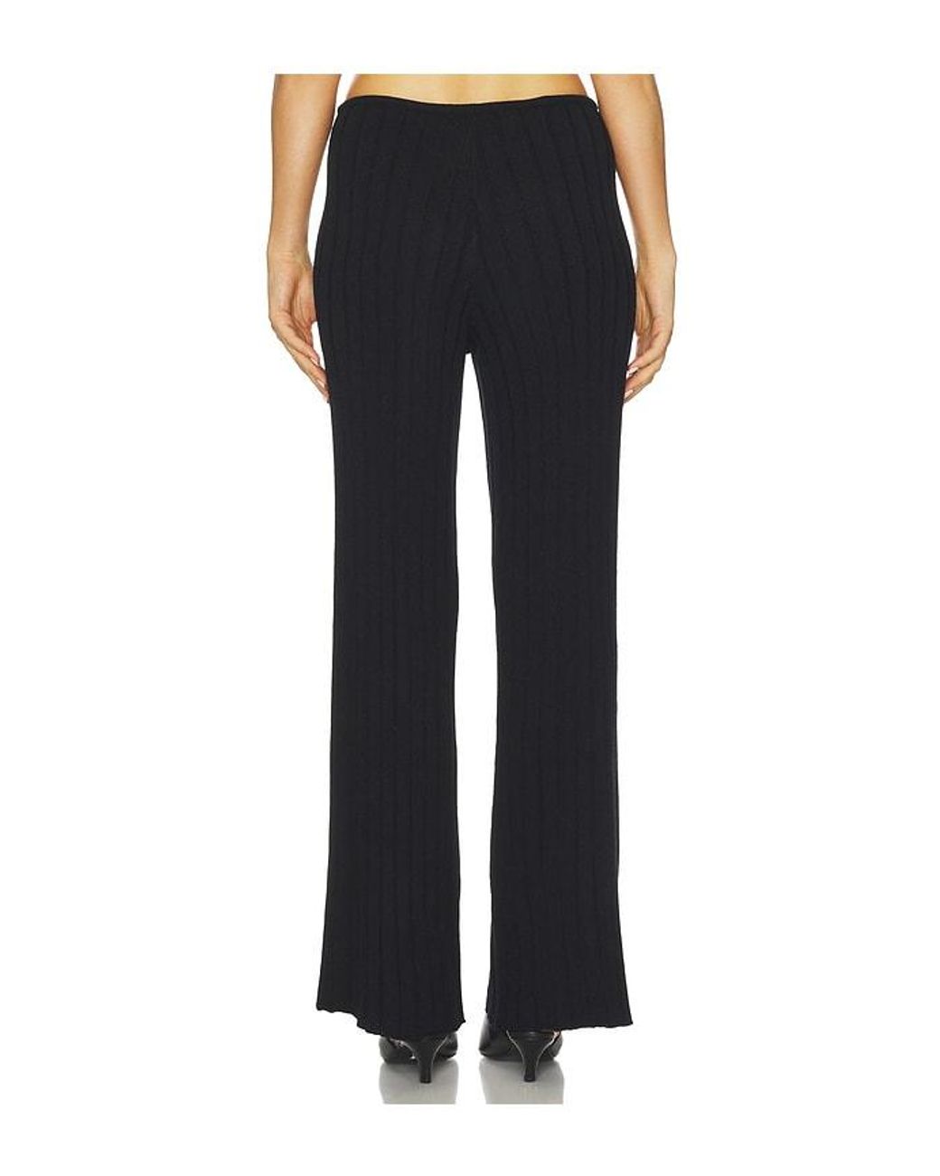 SNDY'S Blue Baha Ribbed Wide Leg