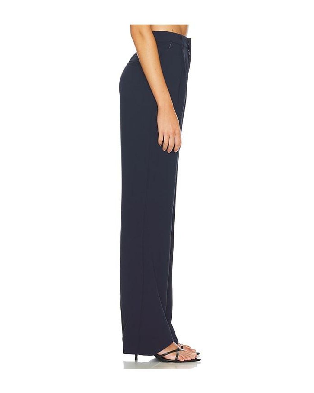 GOOD AMERICAN Blue Column Trouser