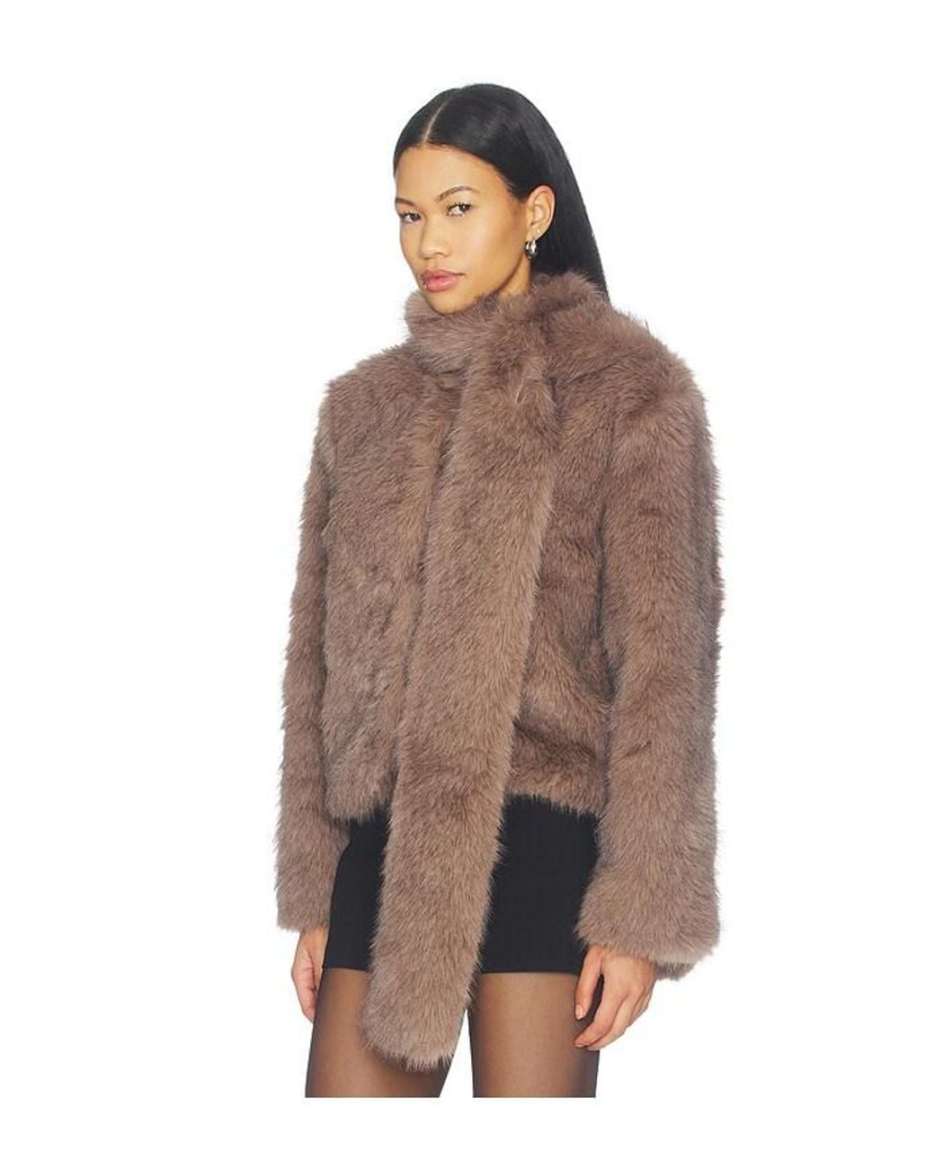 Nbd Brown Urmila Coat