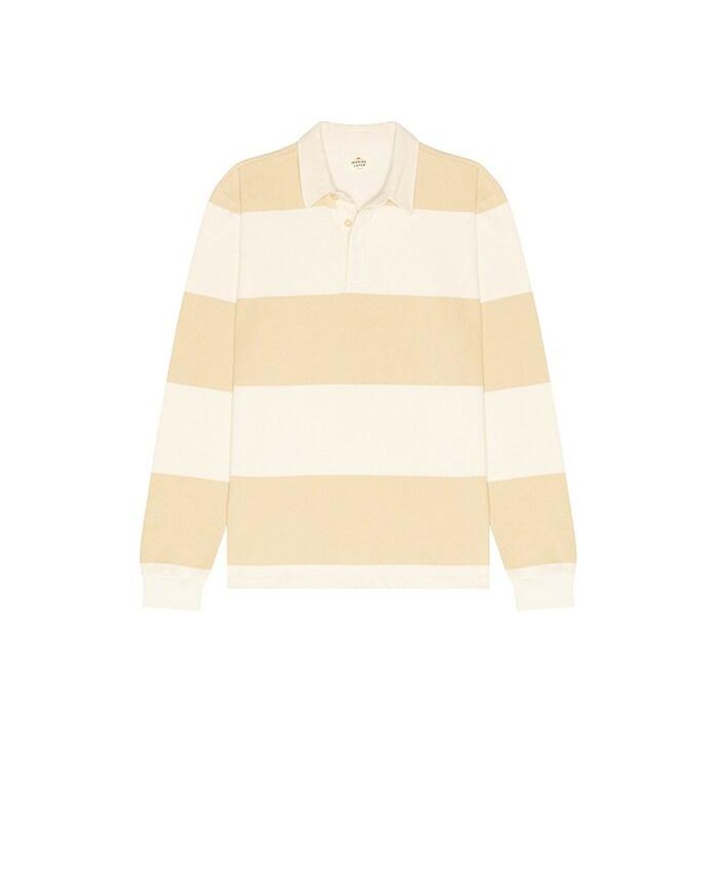 Marine Layer Natural Sueded Rugby Polo for men