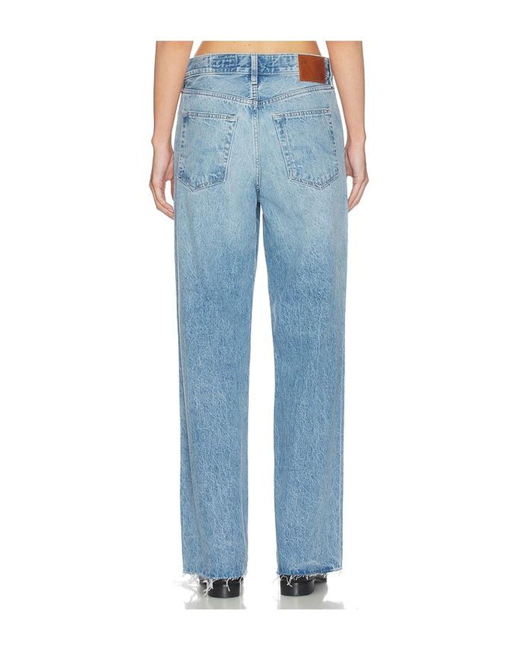 AG Jeans Blue Billie Straight Leg Jeans