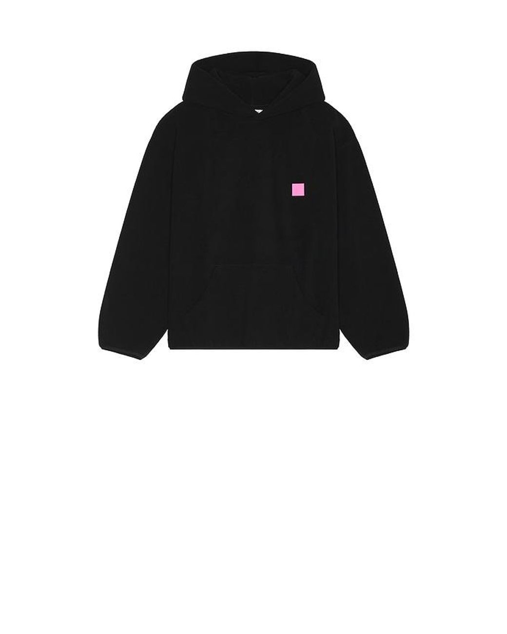 ANTI SOCIAL SOCIAL CLUB Black Polar Fleece Hoodie for men