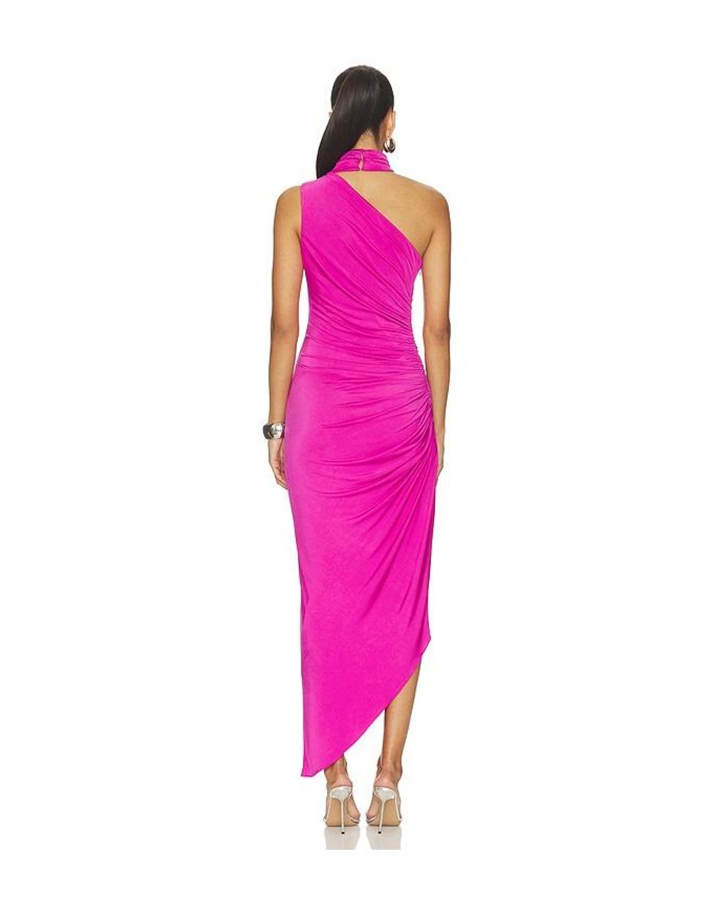 Amanda Uprichard Pink Brooke Dress