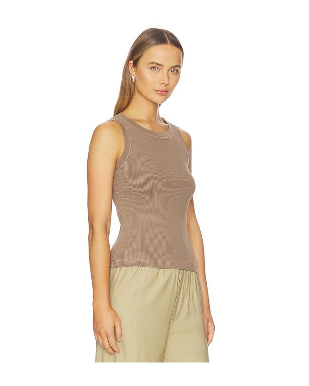 Citizens of Humanity Natural Isabel Rib Tank Top