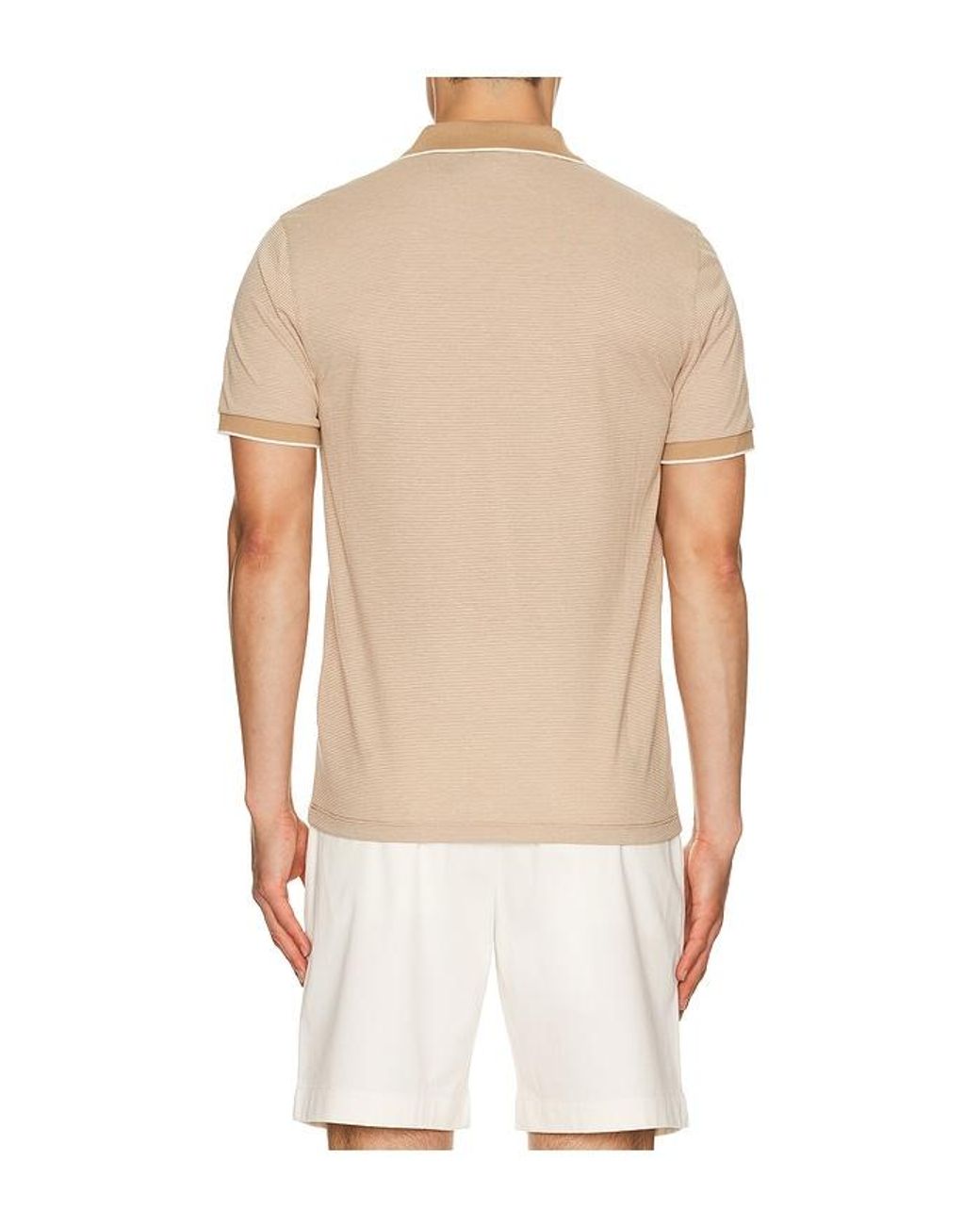 Theory Natural Birdseye Polo for men