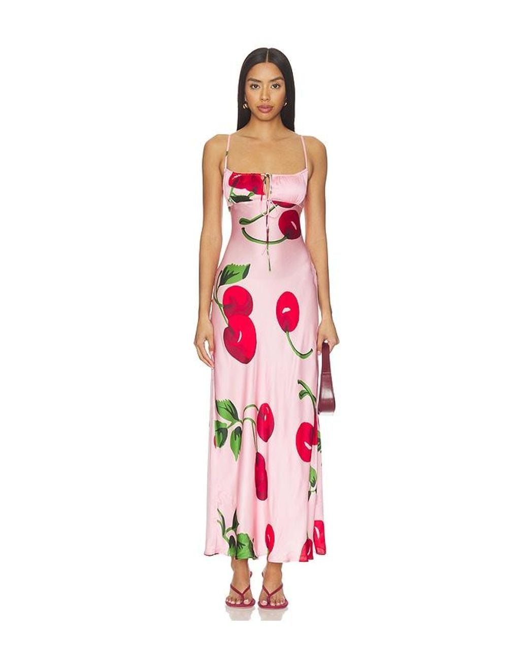 Leslie Amon White Ruby Slip Dress