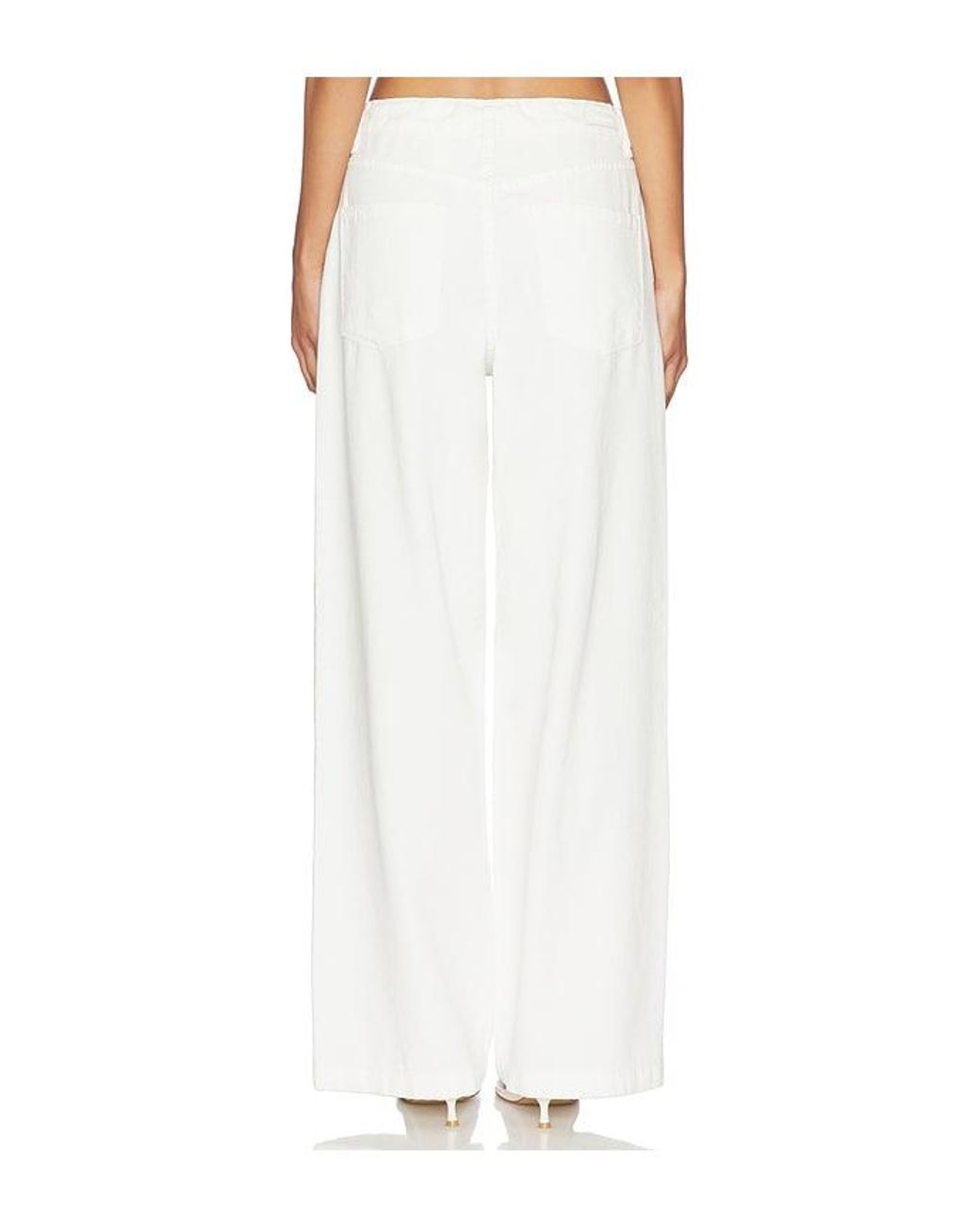 Blank NYC White Drawstring Jeans