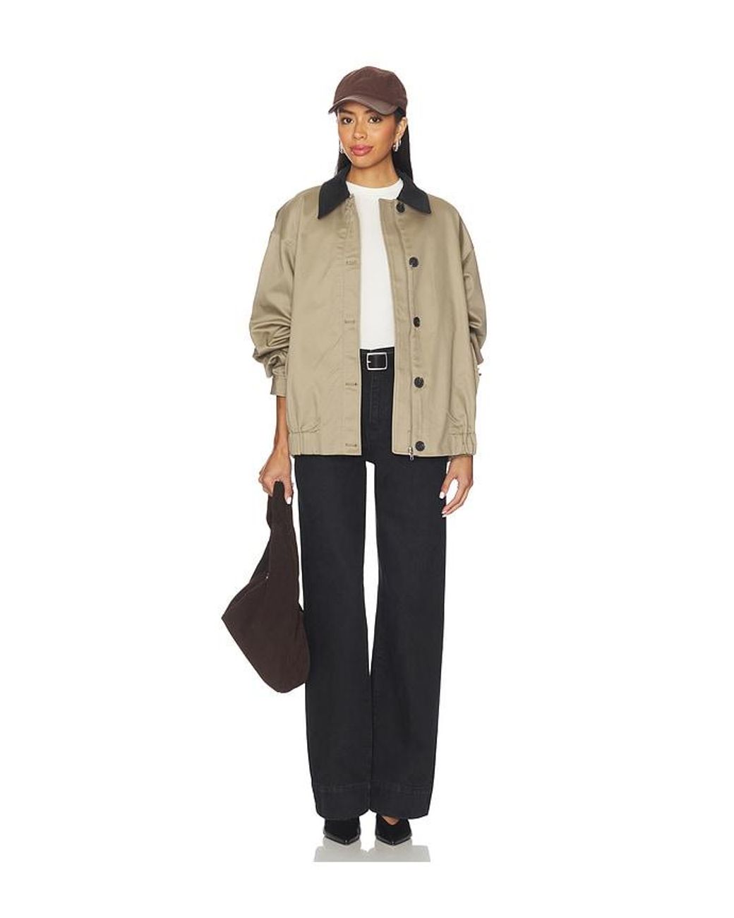 FRAME Black The Streamline Jeans