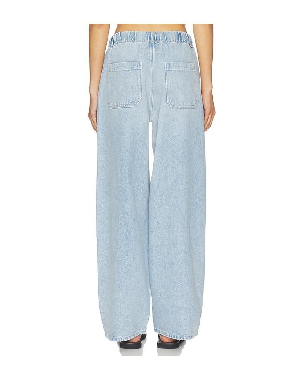 Mother Blue The Buffet Nerdy Jeans