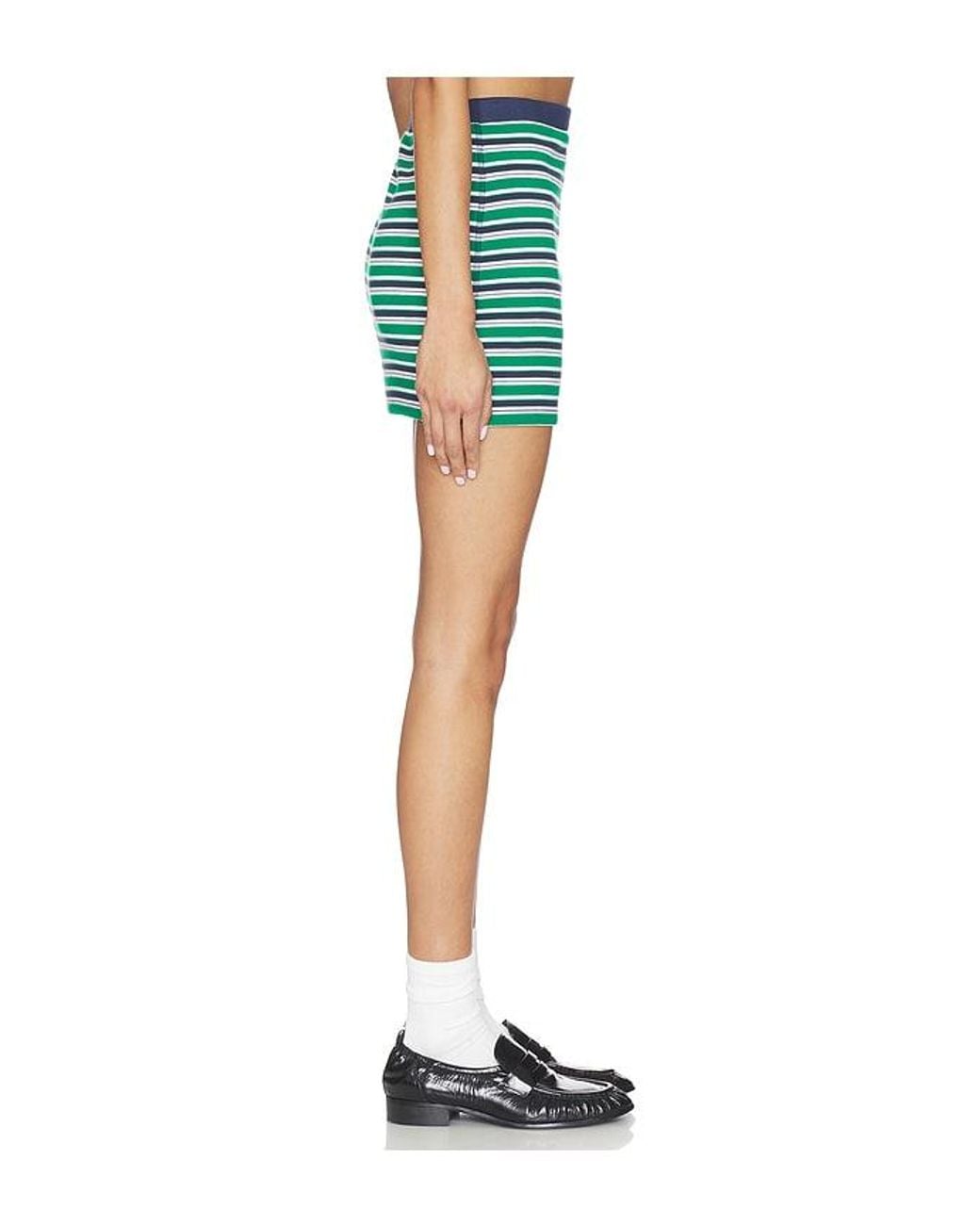 Jonathan Simkhai Blue Franky Knit Mini Skirt