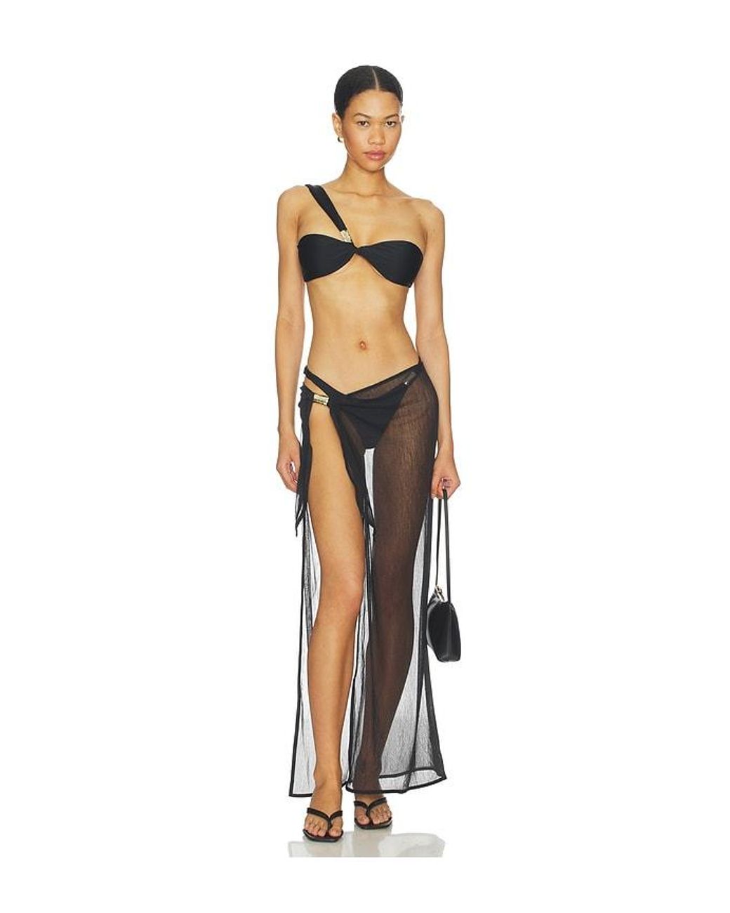 lovewave Black The Alejandro Maxi Skirt