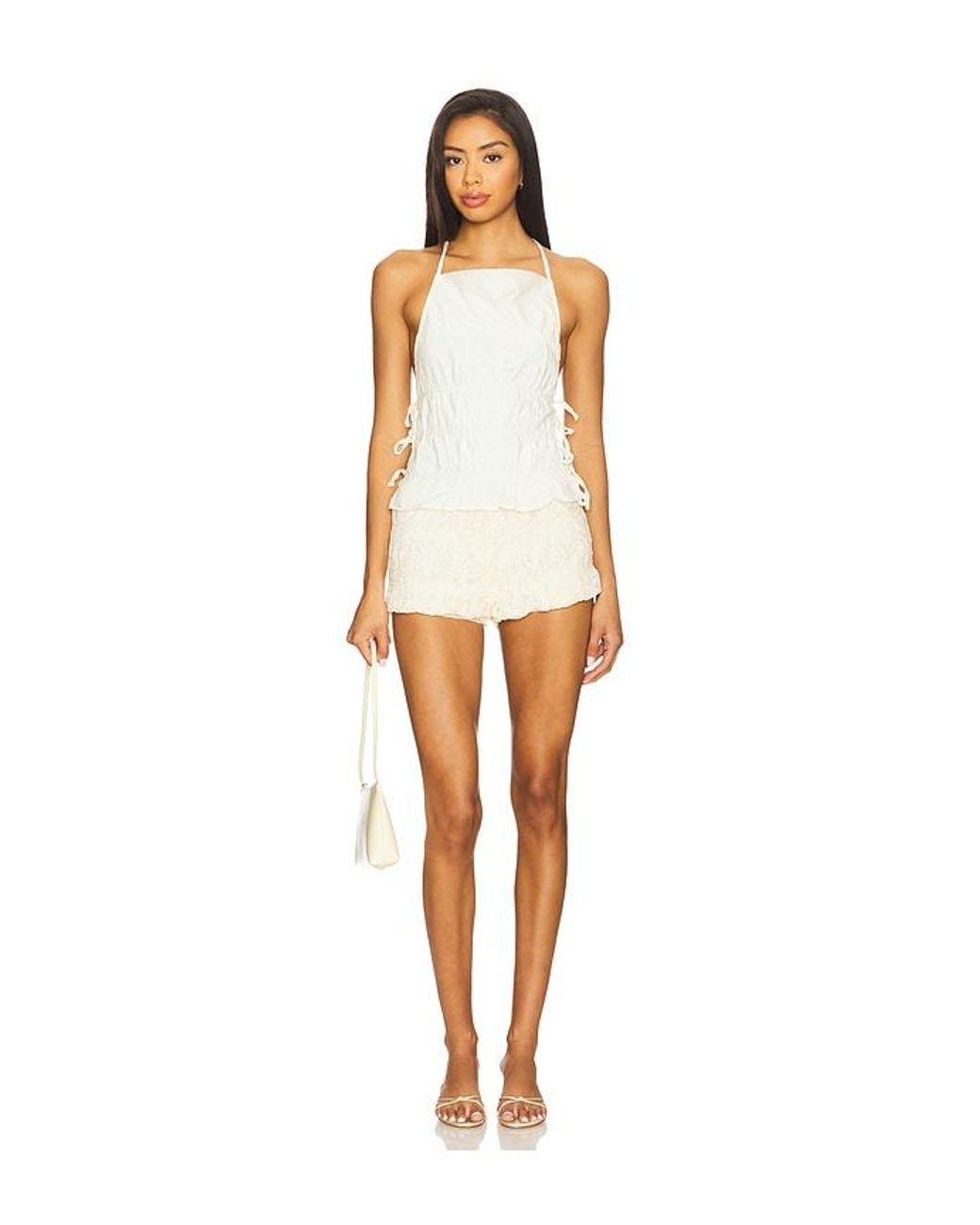 Nia White Alix Top