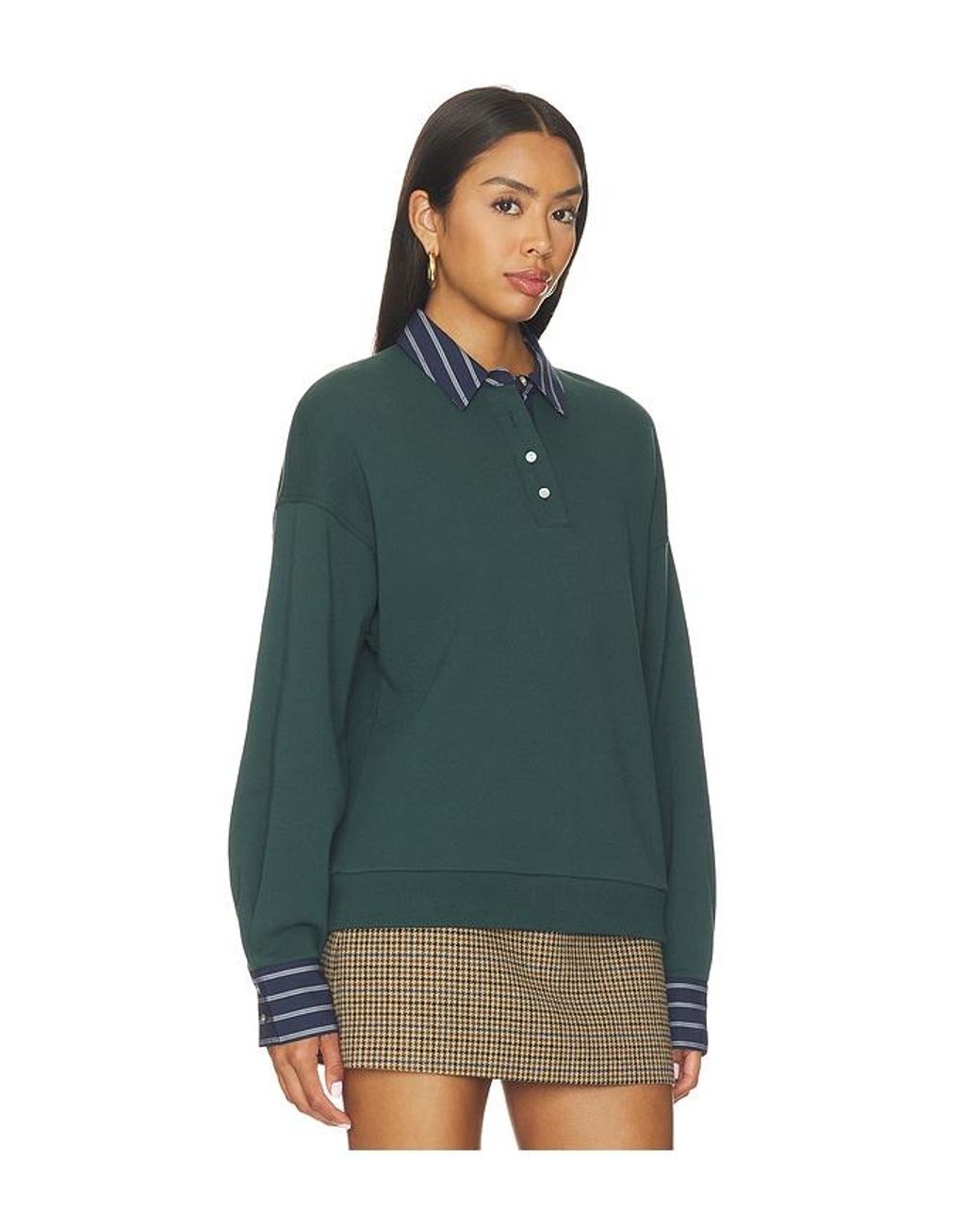 Rails Green Zavier Top