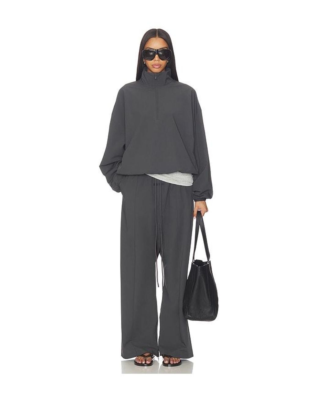 Fear Of God Gray Relaxed Track Pant
