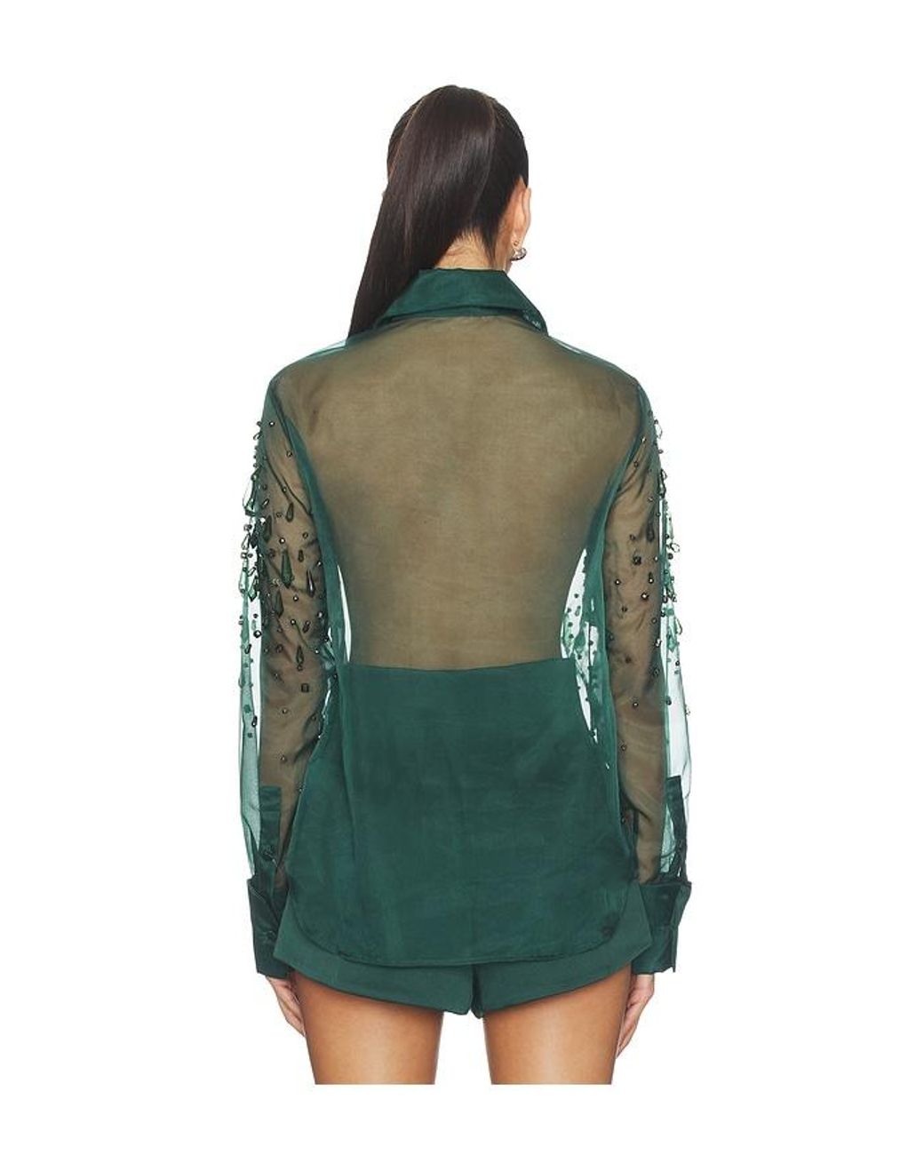 retroféte Green Aubriella Shirt