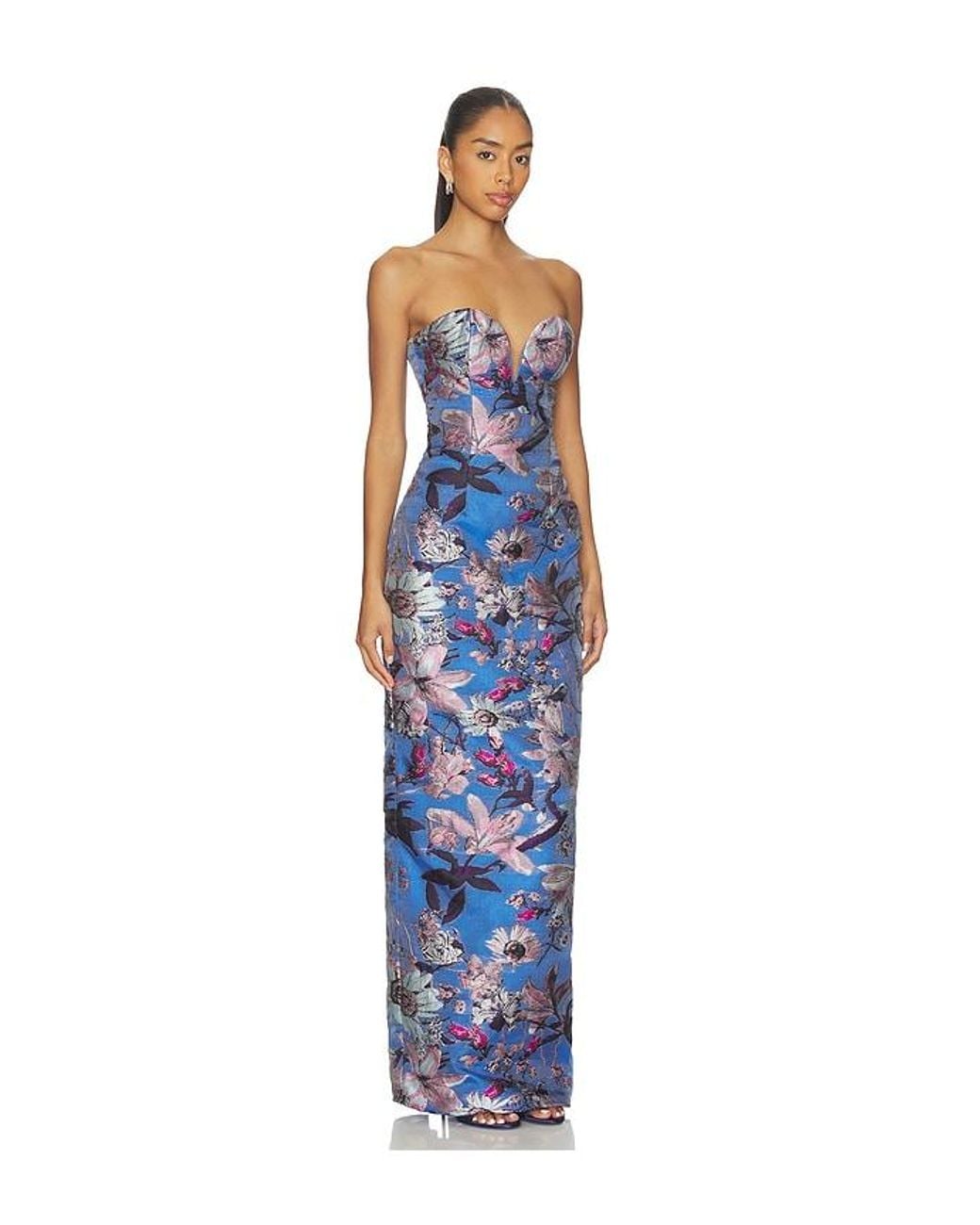 Katie May Blue Ursula Gown