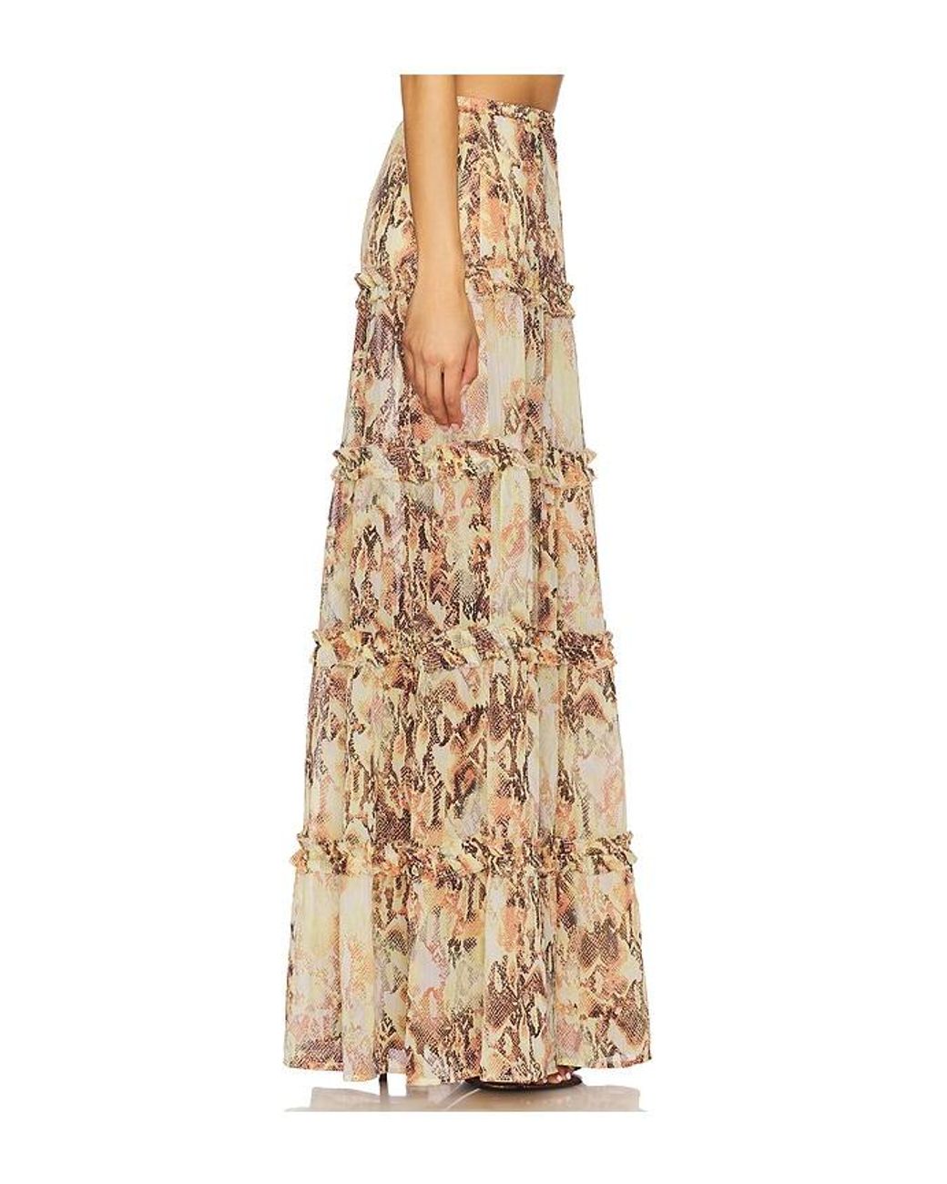 AFRM Natural Sabina Skirt