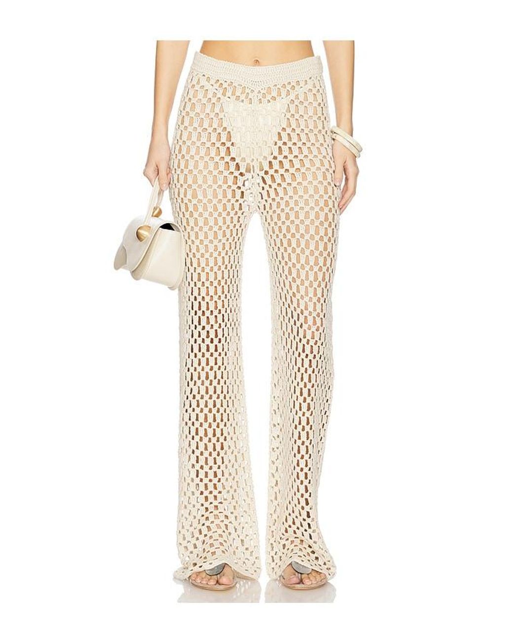 MORE TO COME Natural Rue Pant