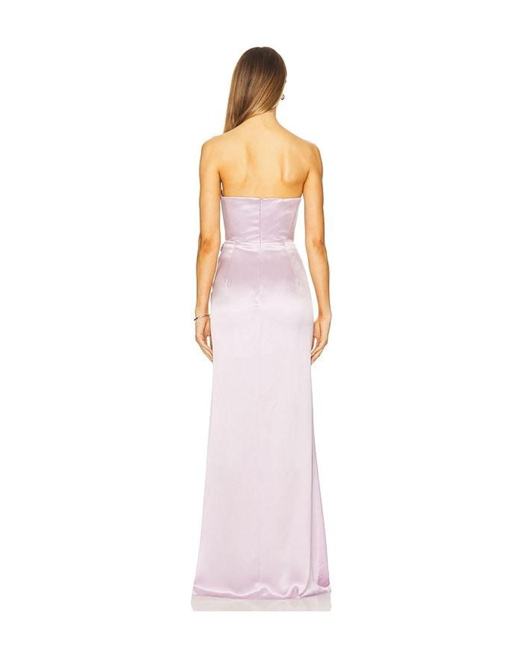 SAU LEE White Hera Dress