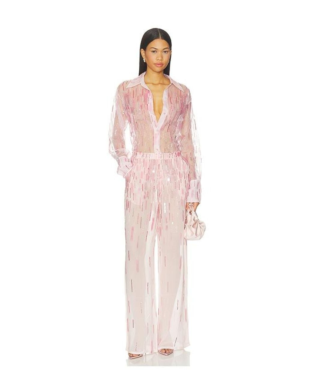 MAY MASHIAH Pink Becca Pant