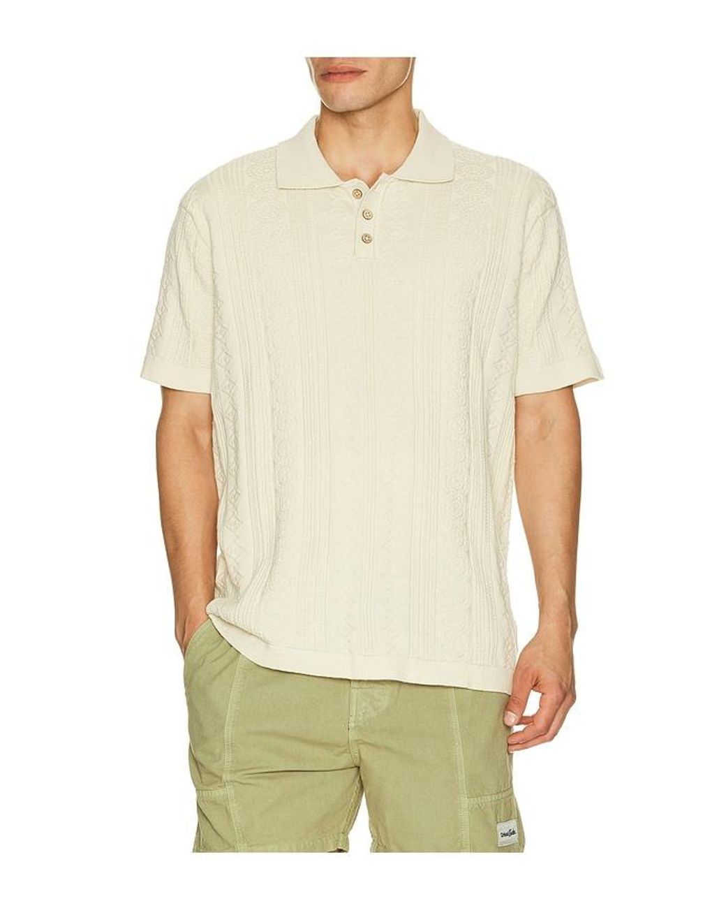 Critical Slide Multicolor Rails Knit Polo for men