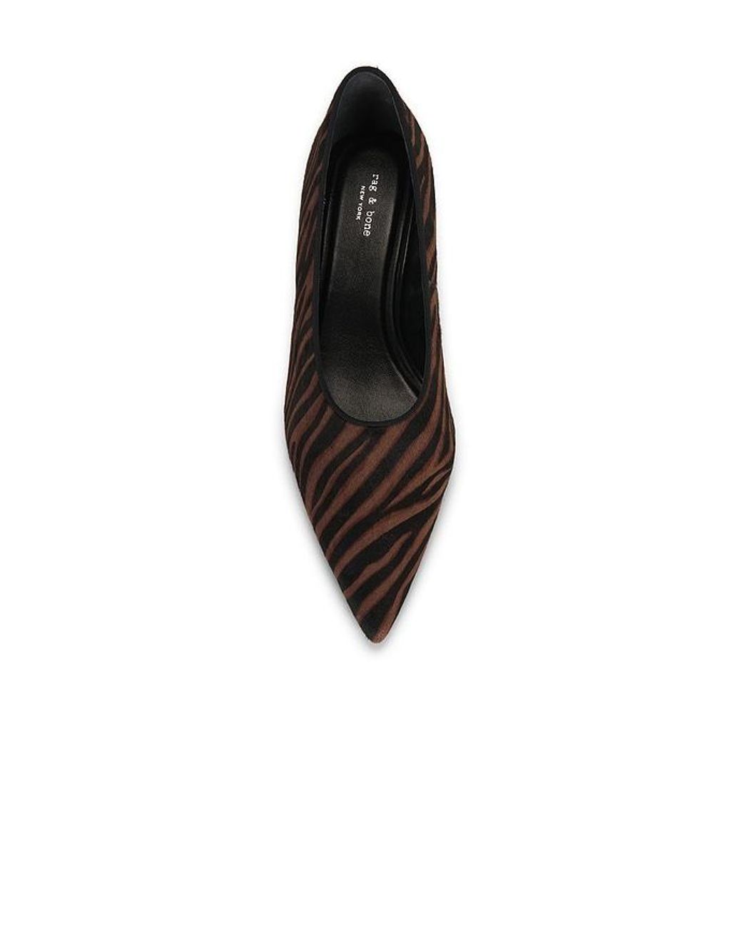 Rag & Bone Black Paloma Mid Heel