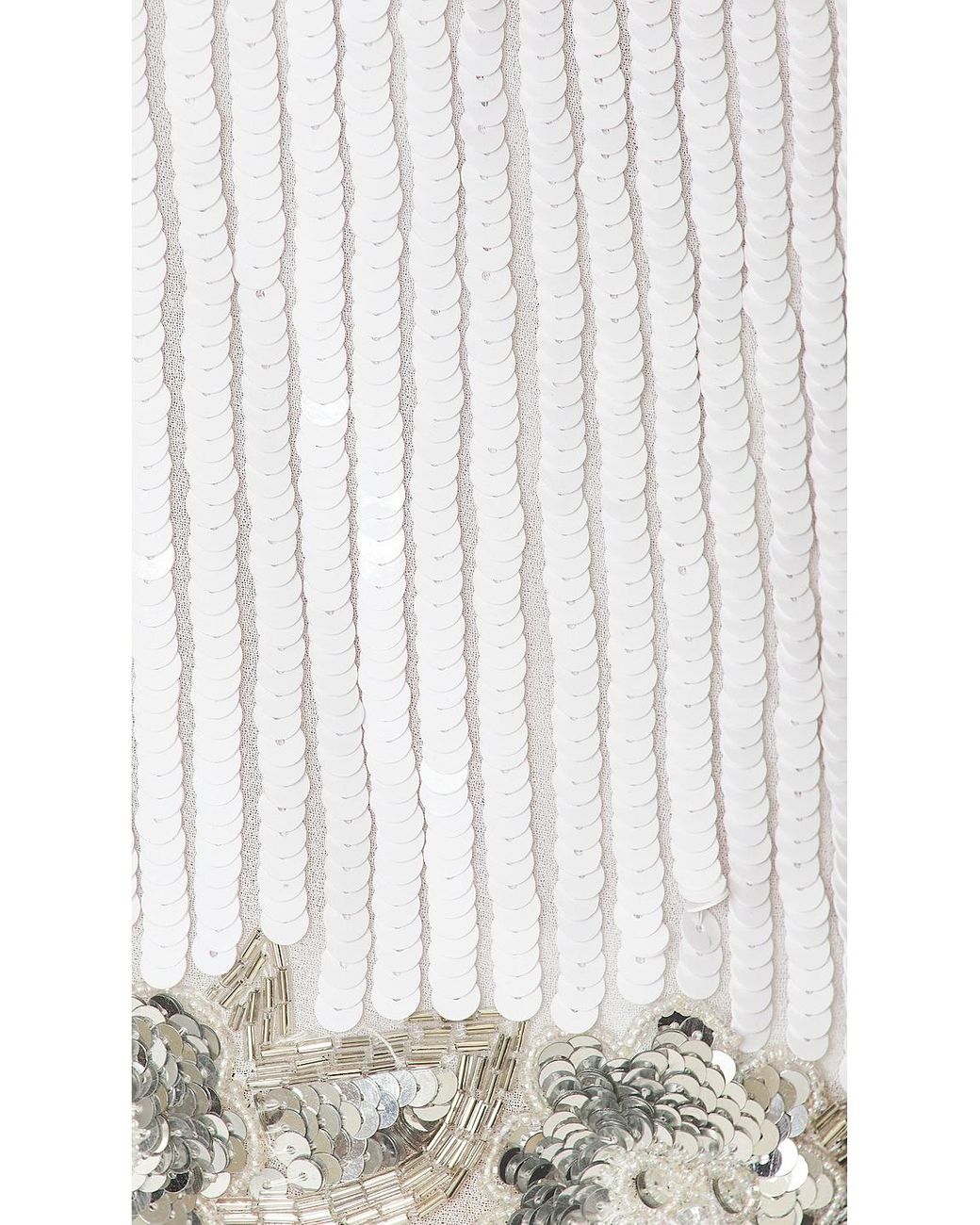 MAJORELLE Cal Embellished Mini Dress in White | Lyst