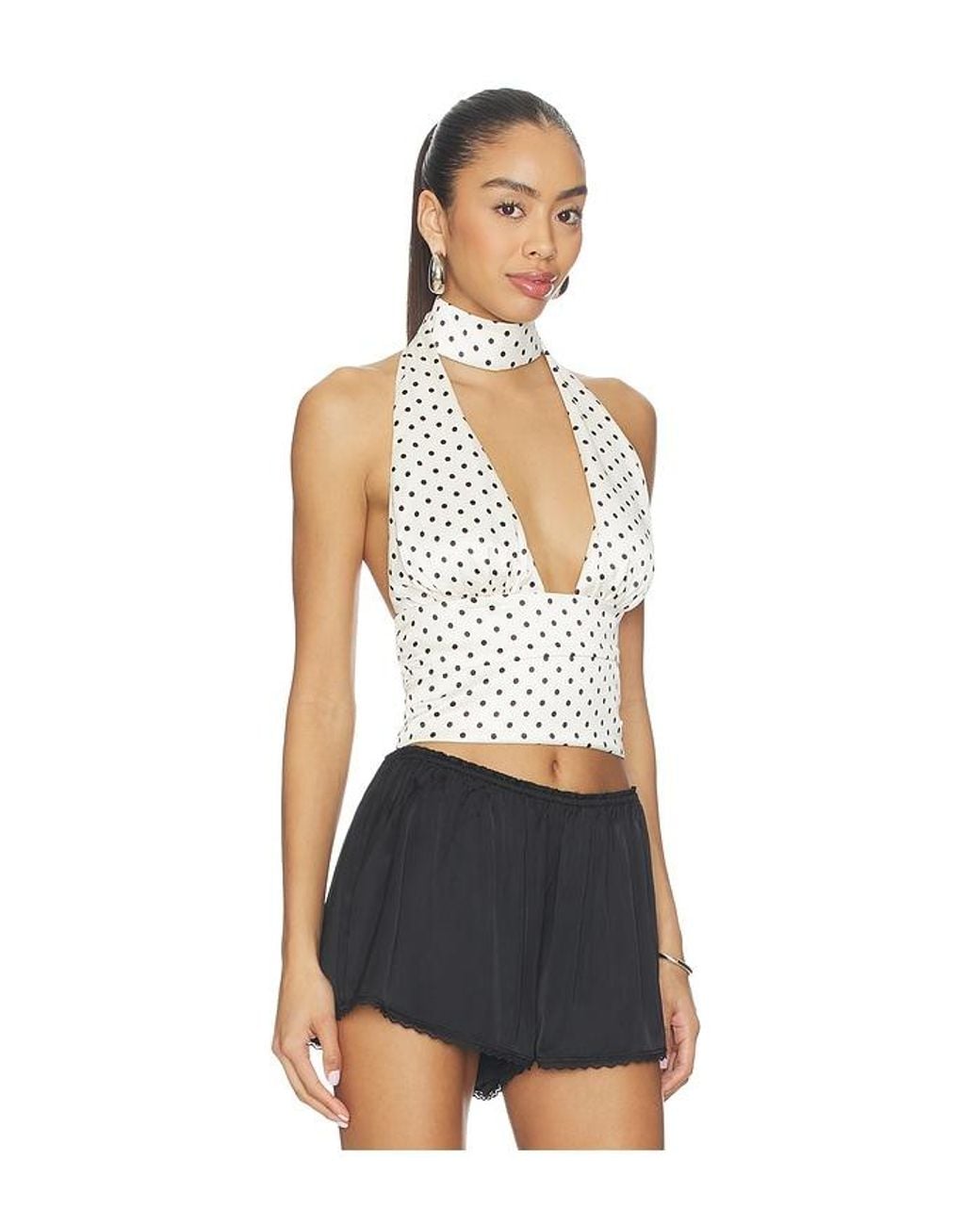 MAJORELLE Blue Marina Top