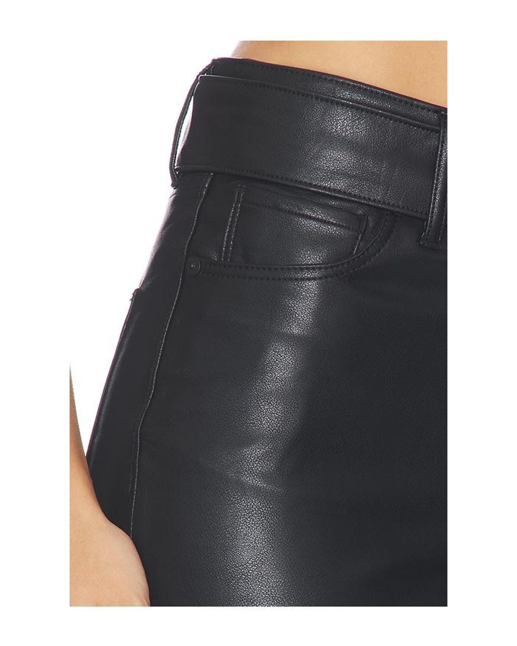 Blank NYC Blue Faux Leather Pants