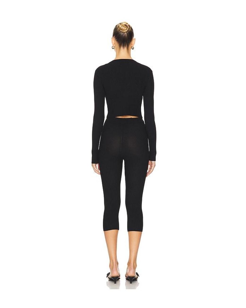 ALL THE WAYS Black Jude Knit Set