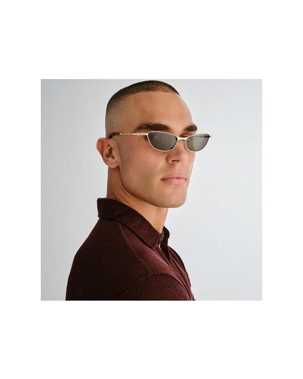 Le Specs Green Thorned Sunglasses