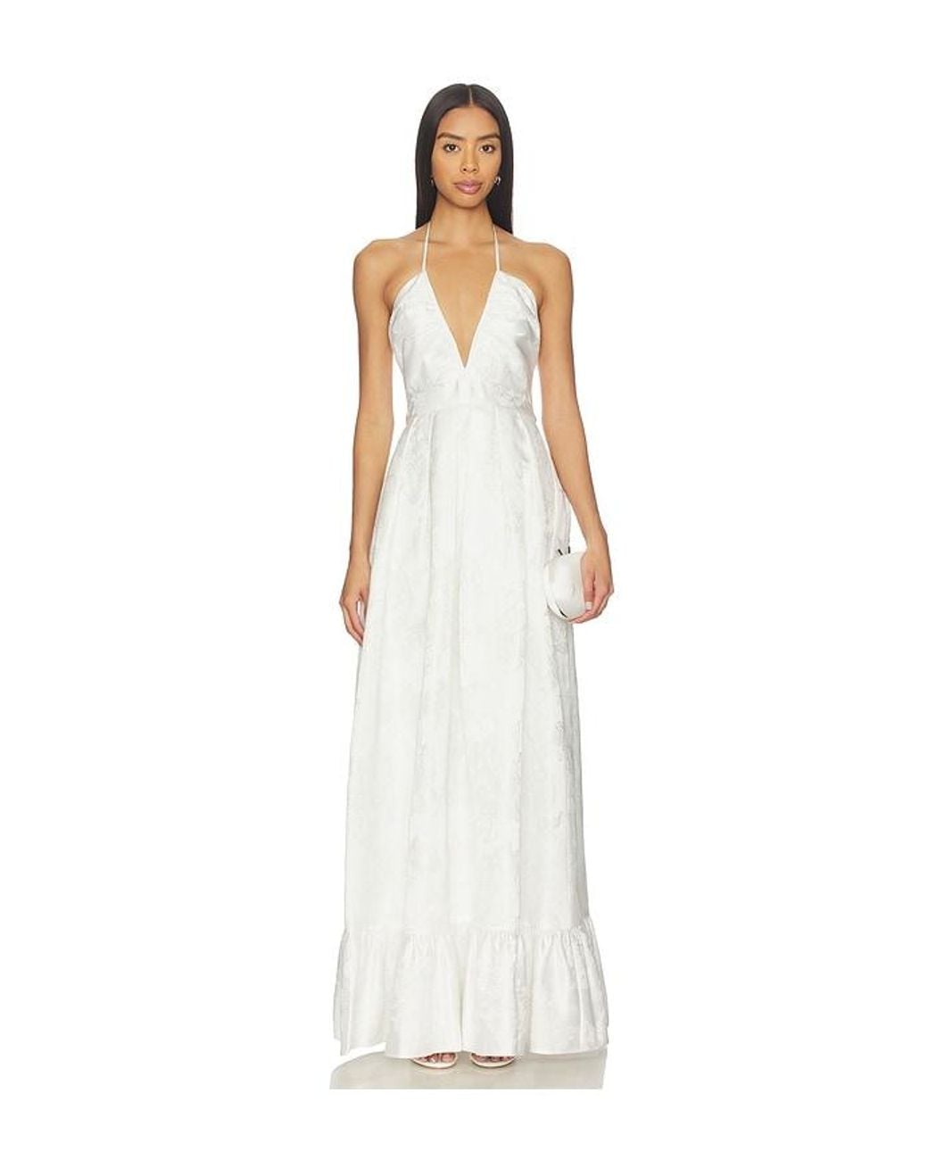 Katie May White Isola Gown