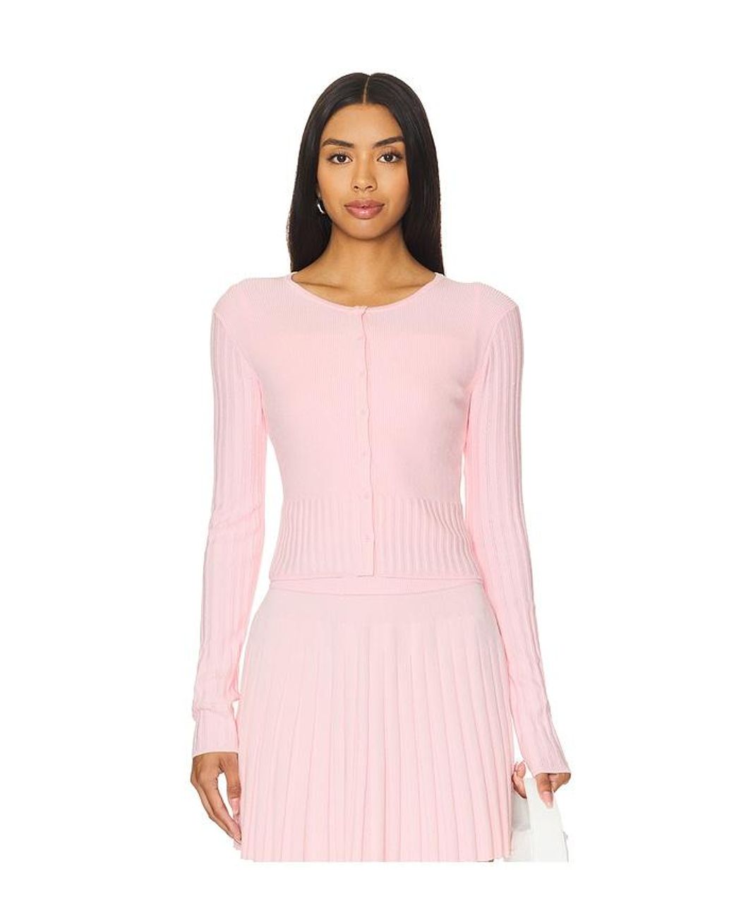 MAJORELLE Pink Lenda Cardigan