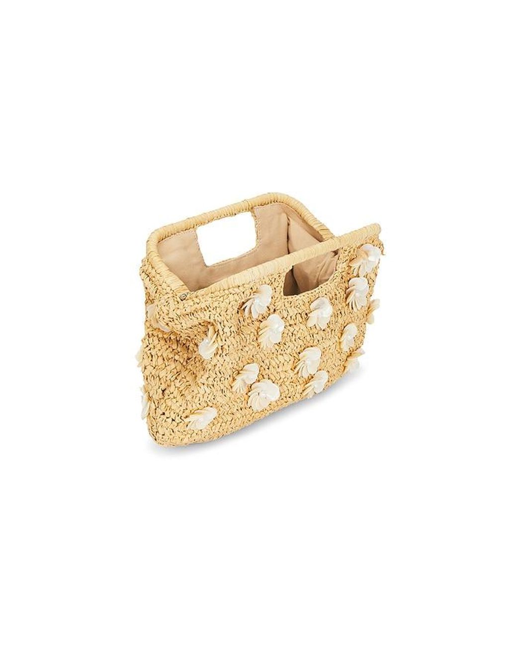 BTB Los Angeles Metallic Dottie Clutch Bag