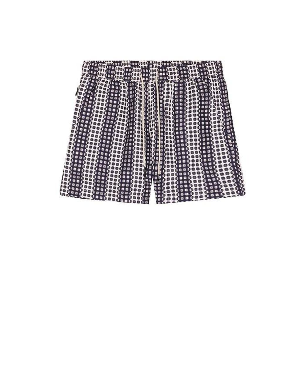 Oas Blue Regalia Swim Shorts for men